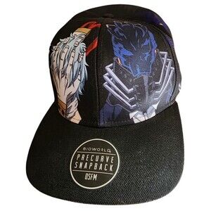 Bioworld Anime League Of Villains Precurve Snapback Hat My hero Academia